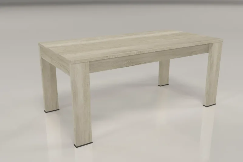 MESA CAPRI PATA DE MELAMINA FIJA 1.80MTS.